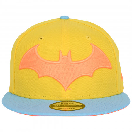 Batman Logo Neon New Era 9Fifty Adjustable Hat